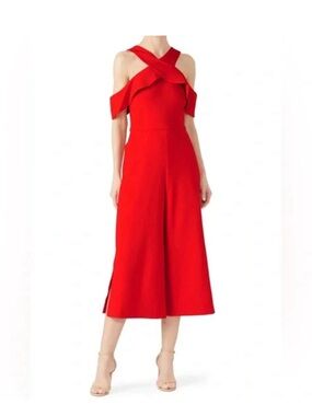 (SZ M) Red Slate & Willow Jumpsuit